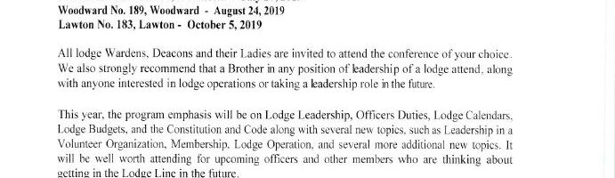 2019 Leadership Workshops