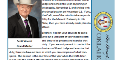 October 2022 Edition of the Oklahoma Mason Magazine