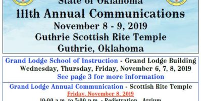 October 2019 Oklahoma Mason Magazine
