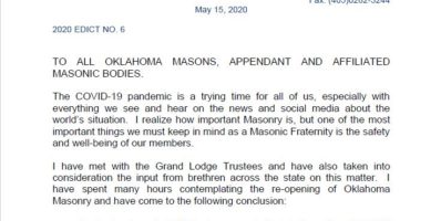 Grand Master’s Edict #6