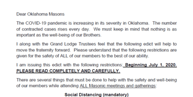 Grand Master’s Edict #7