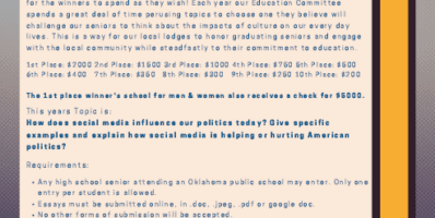 2020-2021 Senior Essay Contest
