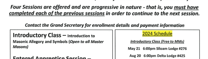 2024 Middle Chamber Registration (First-time Attendee)